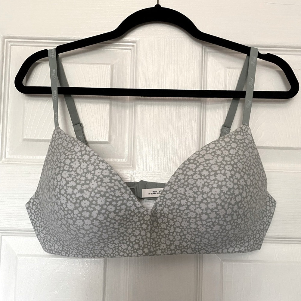 PINK Victoria's Secret Floral Wire Free Bra